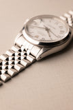 1987 Rolex 16000 White Roman numeral Dial Date-Just