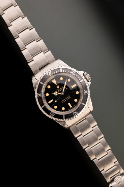 1966 Rolex 5513 Gilt Bart-Simpson Submariner - Full Set