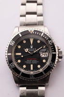 1970 Rolex 1680 Red Submariner - Unpolished