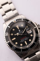 1970 Rolex 1680 Red Submariner - Unpolished