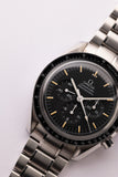 1998 Omega 3952.50 “Professional Yellow” Display back Speedmaster