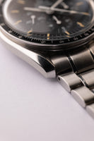 1998 Omega 3952.50 “Professional Yellow” Display back Speedmaster