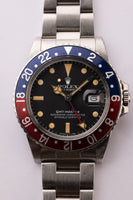 1981 Rolex 16750 Pumpkin Pepsi GMT