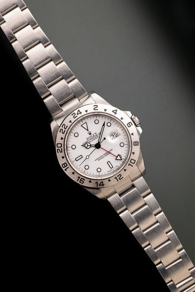 1991 Rolex 16570 Polar Explorer II w/ Box & Papers