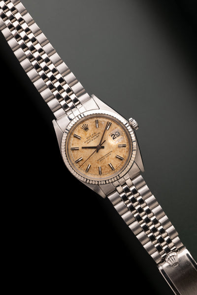 1968 Rolex 1601 Crème  Brûlée Date-Just