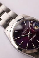 1974 Rolex 1500 Tropical Purple Dial Oyster Perpetual - W/Box & Papers