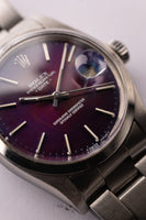 1974 Rolex 1500 Tropical Purple Dial Oyster Perpetual - W/Box & Papers