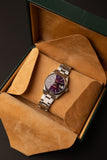 1974 Rolex 1500 Tropical Purple Dial Oyster Perpetual - W/Box & Papers