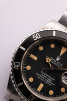1983 Rolex 16800 Pumpkin Submariner - Unpolished