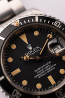 1983 Rolex 16800 Pumpkin Submariner - Unpolished