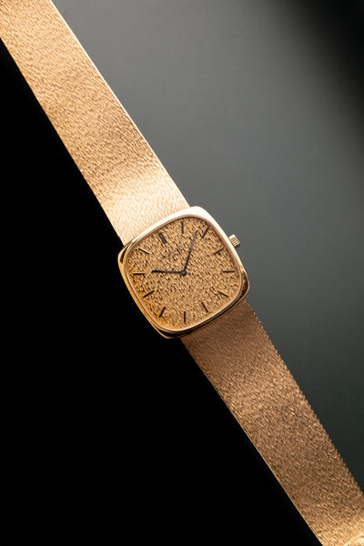 1970s Patek Philippe 3666-1 Yellow Gold Cushion