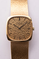 1970s Patek Philippe 3666-1 Yellow Gold Cushion