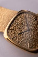 1970s Patek Philippe 3666-1 Yellow Gold Cushion