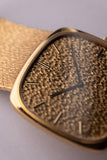 1970s Patek Philippe 3666-1 Yellow Gold Cushion