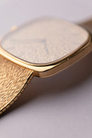 1970s Patek Philippe 3666-1 Yellow Gold Cushion