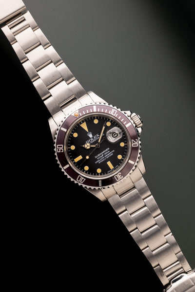 1984 Rolex 16800 Matte Dial Submariner - Tropical insert