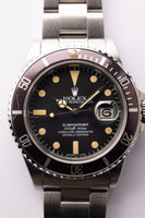 1984 Rolex 16800 Matte Dial Submariner - Tropical insert