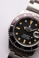 1984 Rolex 16800 Matte Dial Submariner - Tropical insert