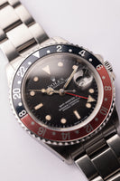 1987 Rolex 16760 pre-tropical “Fat Lady” Faded Coke GMT