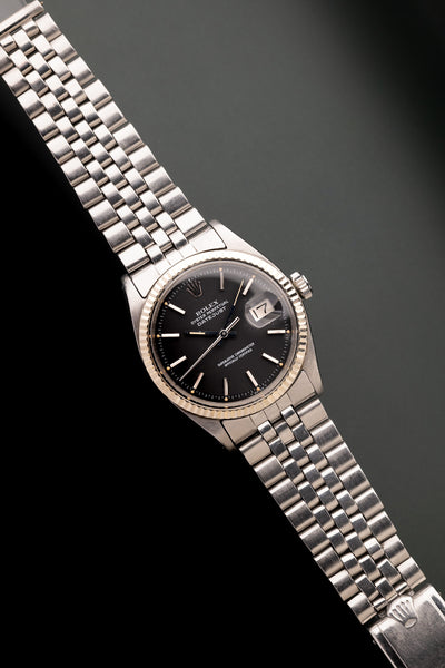 1973 Rolex 1601 Black Dial Datejust
