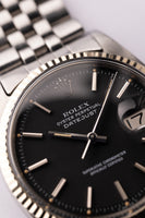 1973 Rolex 1601 Black Dial Datejust
