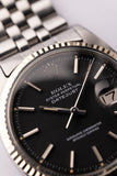 1973 Rolex 1601 Black Dial Datejust