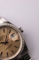 1991 Rolex 16220 Tropical DateJust - Unpolished