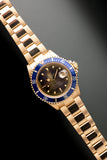 1979 Rolex 16808 Yellow Gold Nebulous Dial Submariner