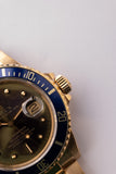 1979 Rolex 16808 Yellow Gold Nebulous Dial Submariner