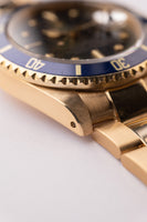 1979 Rolex 16808 Yellow Gold Nebulous Dial Submariner