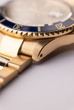 1979 Rolex 16808 Yellow Gold Nebulous Dial Submariner