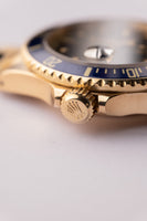 1979 Rolex 16808 Yellow Gold Nebulous Dial Submariner