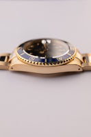 1979 Rolex 16808 Yellow Gold Nebulous Dial Submariner