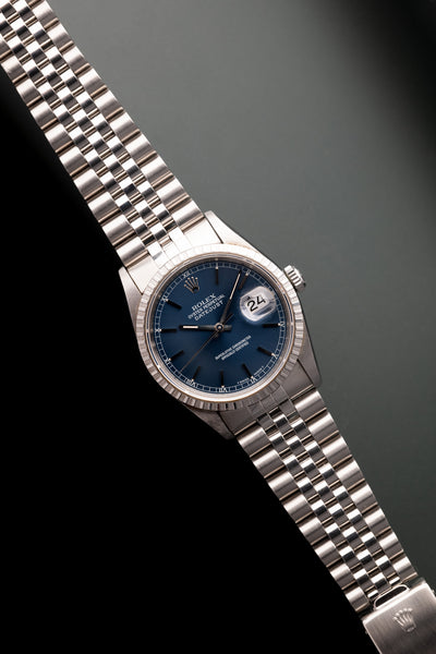 1993 Rolex 16220 Blue Dial Datejust