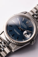1993 Rolex 16220 Blue Dial Datejust