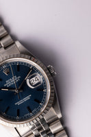 1993 Rolex 16220 Blue Dial Datejust