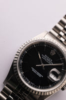 1993 Rolex 16220 Black Dial Datejust