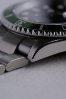 2008 Rolex 16610LV Kermit Faded Green Anniversary Submariner - Box and Card