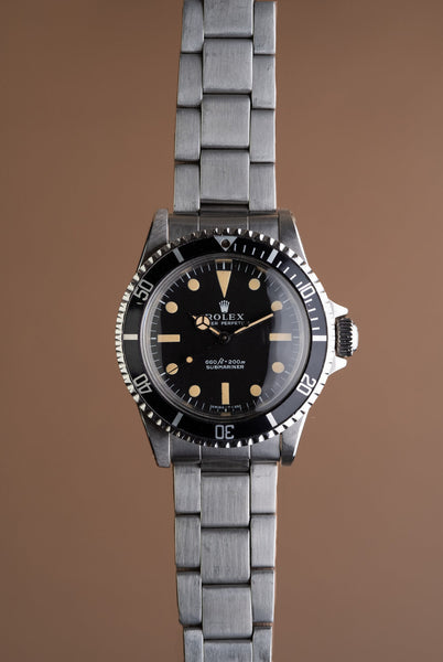 1975 Rolex 5513 Non-Serif Submariner