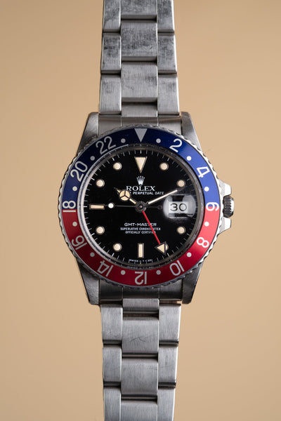 1986 Rolex 16750 Pepsi GMT