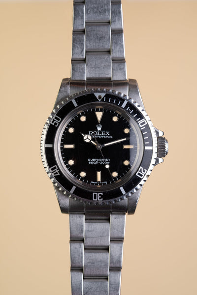 1985 Rolex 5513 Submariner - WGS gloss Spider Dial - Unpolished