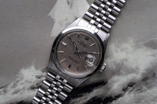 1971 Rolex 1600 Datejust Sigma Linen Dial
