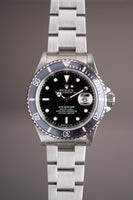 1996 Rolex 16610 - Box and Papers Blue insert
