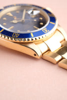 1981 Rolex 16808 Blue Nipple Dial Submariner