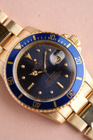 1981 Rolex 16808 Blue Nipple Dial Submariner