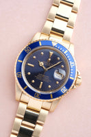 1981 Rolex 16808 Blue Nipple Dial Submariner