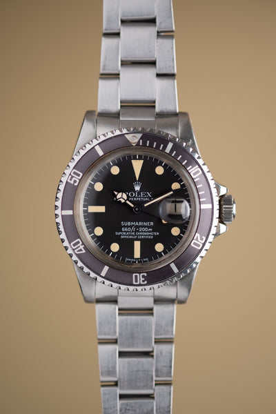 1977 Rolex 1680 Submariner with Lilac insert