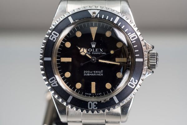 1969 Rolex Submariner 5513 Meters First