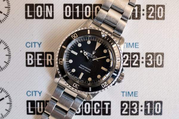 1978 Rolex Submariner 5513 Maxi MK2